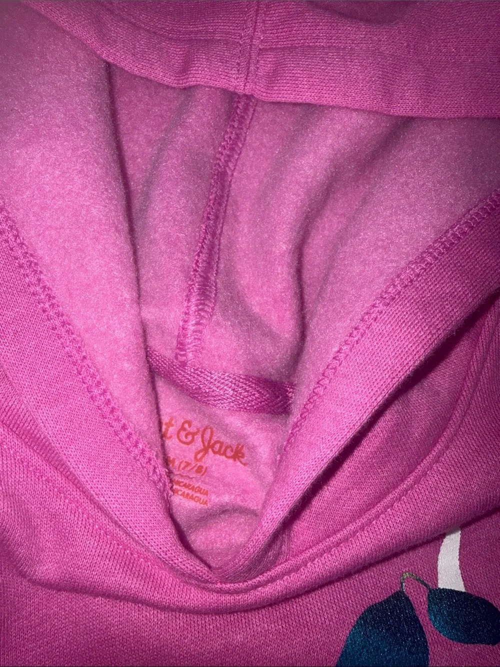 Bundle of girls hooded sweatshirts with unicorns and zip up